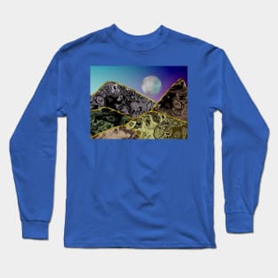 MOON Mountains Long Sleeve T-Shirt